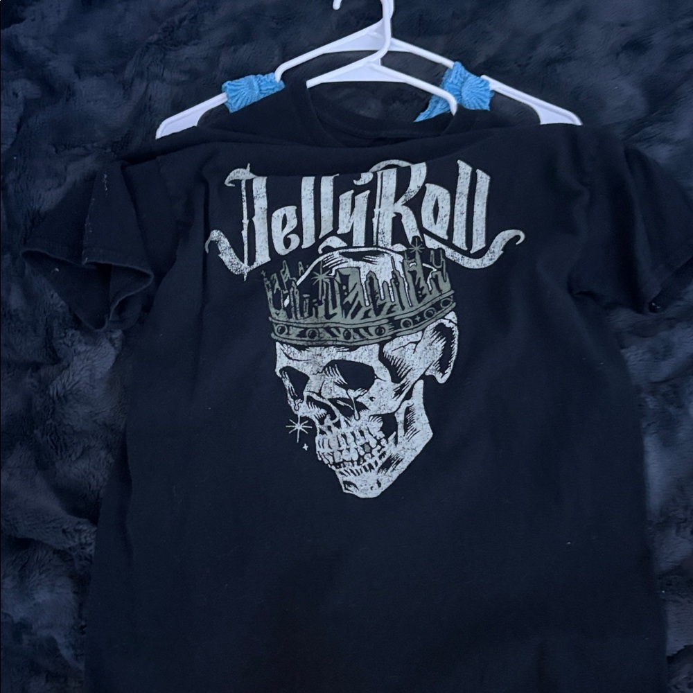 Black Jelly Roll Graphic T-Shirt